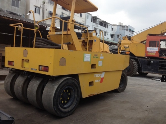 รถบด 7 ล้อยาง Sakai T600C เกียร์ออโต้ รถเก่านอก มีให้เลือกหลายคัน