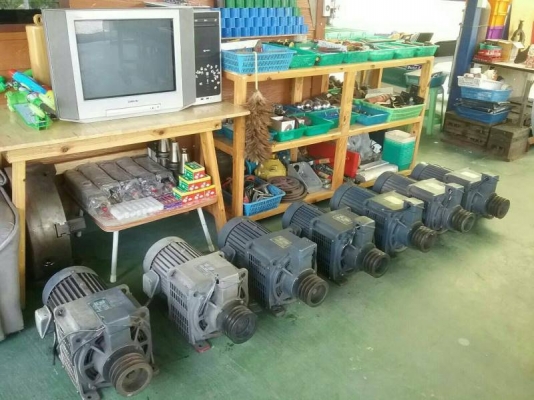 ขายเหมา 1 แสน ล้อเฟืองมีดเดี่ยว เยอรมัน brothor+VS-MOTOR ญี่ปุ่น 5 HP.=5 ลูก