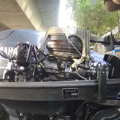 เครื่องเรือ Tohatsu 9.9 hp 2จังหวะ