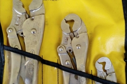 ขายคีมล็อกVISE-GRIP 10LW 7LW 5LW Made in USA.งานเก่าเก็บ