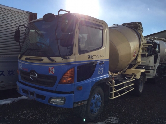 รถโม่ปูน HINO เครื่อง JO8C สภาพสวยมาก