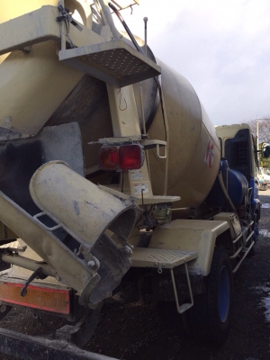 รถโม่ปูน HINO เครื่อง JO8C สภาพสวยมาก