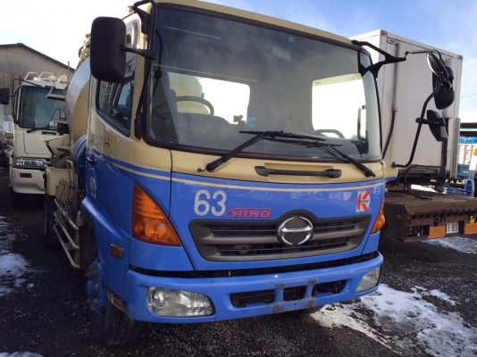 รถโม่ปูน HINO เครื่อง JO8C สภาพสวยมาก