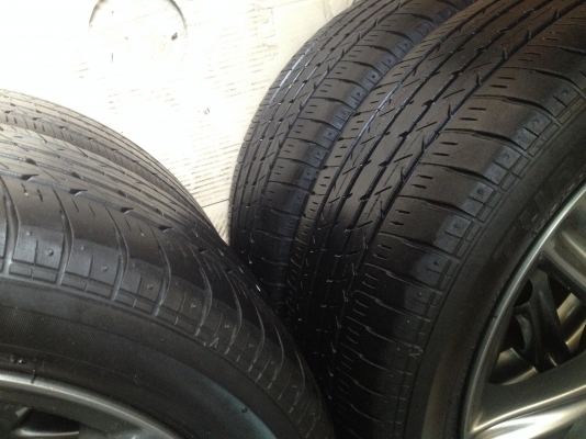 ขายล้อแม็กพร้อมยาง New Vios 2013 TOP 16 พร้อมยางบริดโตน