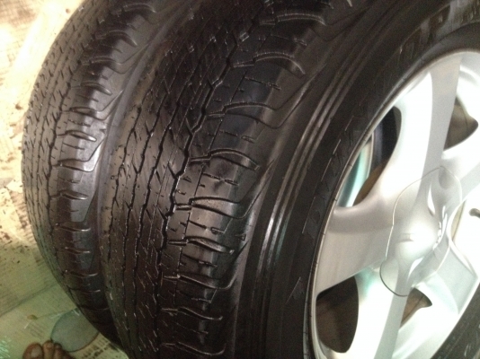 ขายล้อแม็ก All new Isuzu D-max ป้ายแดง 17"x7" et33 6รู139 + ยาง Dunlop 265/65r17 ปี 14 ขายล้อแม็ก All new Isuzu D-max ป้ายแดง 17"x7" et33 6รู139 + ยาง Dunlop 265/65r17 ปี 14