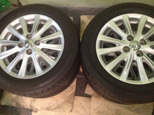 ขายล้อแม็ก Vios พร้อมยาง 185 60 15 ปี 14