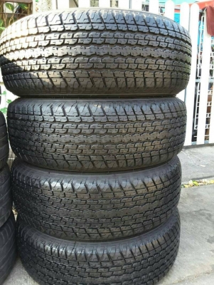 ล้อ mu-x ขอบ 17 พร้อมยาง 255 65 17 ปี 15 ชุดล่ะ 17,500