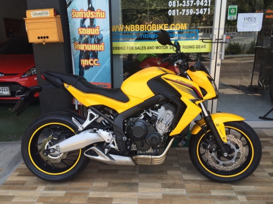 CB650f ปี2014 รถสวย วิ่งน้อย พร้อมออกทริป