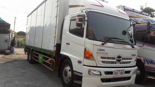ขายรถ6ล้อตู้สิบบานHINO FG8JRLA ปี2013 เครื่อง 212แรงม้า ตู้ยาว 7.50เมตร รถสวยสภาพดี