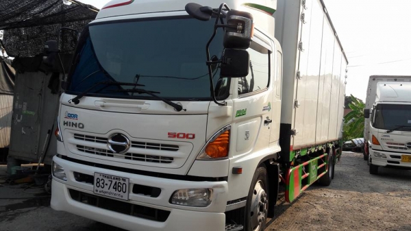 ขายรถ6ล้อตู้สิบบานHINO FG8JRLA ปี2013 เครื่อง 212แรงม้า ตู้ยาว 7.50เมตร รถสวยสภาพดี