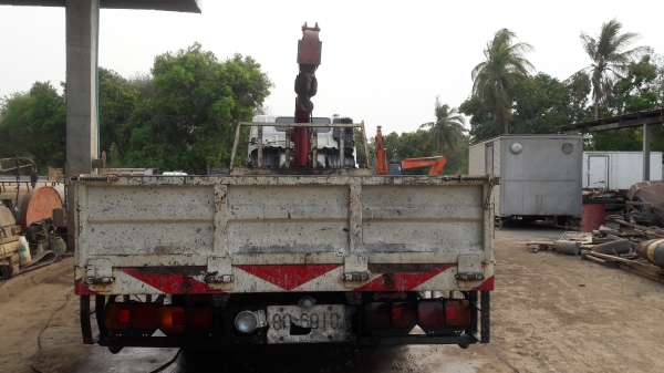 Hino Mega เทรน Unic 3 ตัน 3 ชัก 4 ท่อน สภาพเดิม พร้อมใช้ ทะเบียนพร้อมโอน Hino Mega เทรน Unic 3 ตัน 3 ชัก 4 ท่อน สภาพเดิม พร้อมใช้ ทะเบียนพร้อมโอน