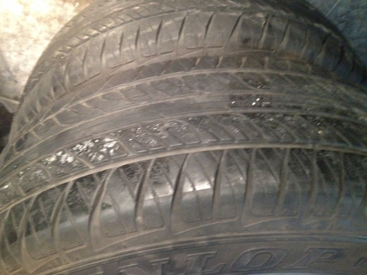 ล้อแม็ก Toyota Revo 17 พร้อมยาง Dunlop 265 65 17 ยางปี 14