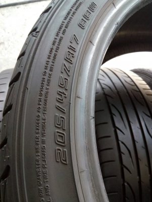 205/45R17 DUNLOP SP SPORT LM704 ชุด 4 เส้น tel.081-4273941 ไอดีไลน์ 0814273941