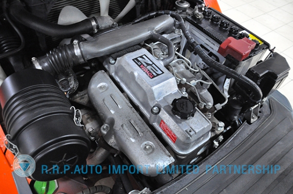 ขายรถโฟล์คลิฟท์มือสอง TOYOTA รุ่น 8FD25-12254 ราคา 520,000 บาท นำเข้าจากประเทศญี่ปุ่น 100\% ไม่เคยใช้งานในไทย