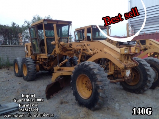 ขาย รถเกรด140G 72V9500จำหน่าย รถ เครื่องจักร นำเข้า100\% อปกรณ์ทุกชิด ราคาถูก eurotec. 0818176901