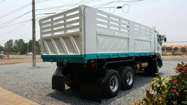 ขายรถบรรทุก10 ล้อ ดั๊มพ์เดี่ยว 2 เพลา (แม่ตัวเดียว) ยี่ห้อ ISUZU DEGA FXZ 360 แรงม้า ปี 2555 ( การันตีรถสวยจริงๆ  เจ้าของขายเอง )