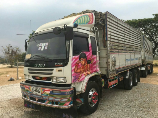 ขายรถบรรทุก 22 ล้อ พ่วงแม่ลูก-ดั๊มพ์ ยี่ห้อ ISUZU DEGA 320 แรงม้า ปี 2549 ( การันตีรถสวยจริงๆ  เจ้าของขายเอง )