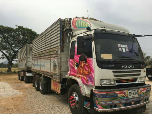 ขายรถบรรทุก 22 ล้อ พ่วงแม่ลูก-ดั๊มพ์ ยี่ห้อ ISUZU DEGA 320 แรงม้า ปี 2549 ( การันตีรถสวยจริงๆ  เจ้าของขายเอง )