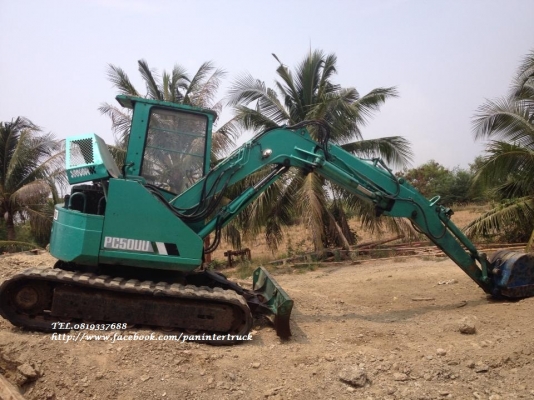 FROM JAPANรถขุด KOMATSU PC50UU-1/ คอนโทรลลูกหมาก /ปั๊มเฟือง 3ตอน ราคา 295,000 บาท สนใจรีบติดต่อ 0819337688