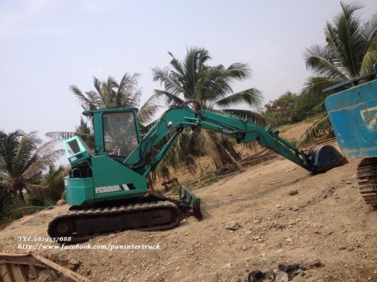 FROM JAPANรถขุด KOMATSU PC50UU-1/ คอนโทรลลูกหมาก /ปั๊มเฟือง 3ตอน ราคา 295,000 บาท สนใจรีบติดต่อ 0819337688