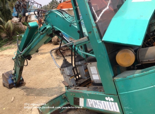 FROM JAPANรถขุด KOMATSU PC50UU-1/ คอนโทรลลูกหมาก /ปั๊มเฟือง 3ตอน ราคา 295,000 บาท สนใจรีบติดต่อ 0819337688