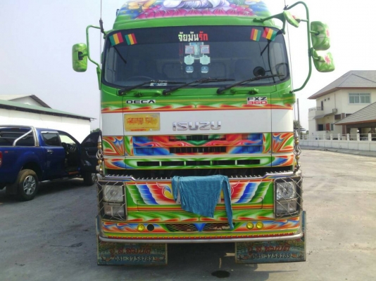 ขายรถบรรทุก 22 ล้อ พ่วงแม่ลูก-ดั๊มพ์ ยี่ห้อ ISUZU DEGA FXZ 360 แรงม้า ปี 2556  ( การันตีรถสวยจริงๆ  เจ้าของขายเอง )