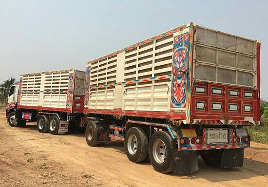 ขายรถบรรทุก 22 ล้อ พ่วงแม่ลูก-ดั๊มพ์ ยี่ห้อ ISUZU DEGA FXZ 360 แรงม้า ปี 2556  ( การันตีรถสวยจริงๆ  เจ้าของขายเอง )