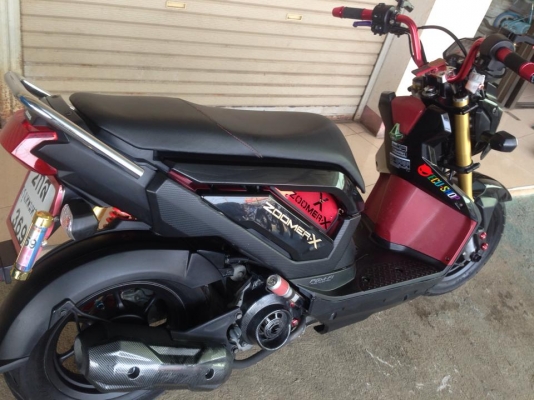 __ZOOMER X ปี13 คอมบายเบรค ดำแดง 33,000บาท__