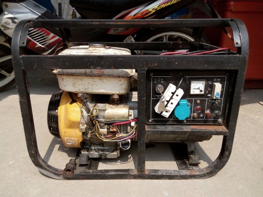 ขายเครื่องปั่นไฟ 5.5kva เครื่อง14 แรง