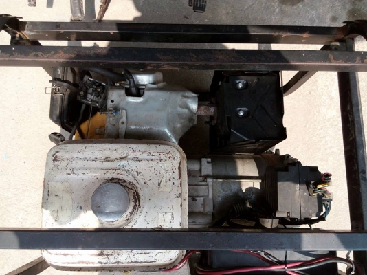 ขายเครื่องปั่นไฟ 5.5kva เครื่อง14 แรง