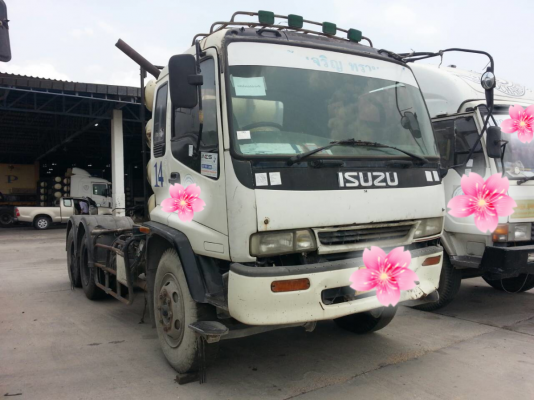 ขายรถบรรทุก 10 ล้อหัวลาก ISUZU DECA 195 แรงม้าติดแก็ส ราคา 470000