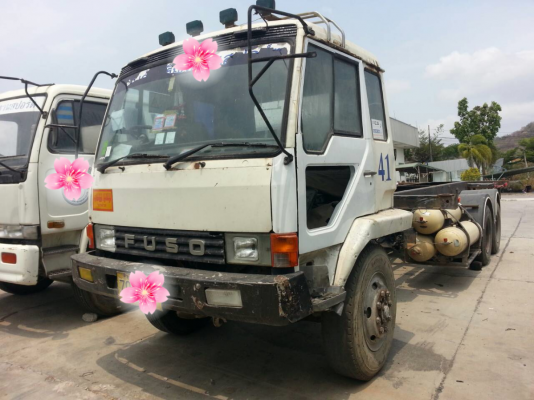 ขายรถบรรทุก 10 ล้อหัวลาก ISUZU DECA 195 แรงม้าติดแก็ส ราคา 470000