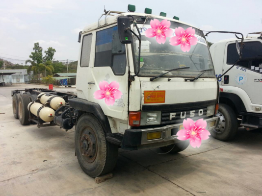 ขายรถบรรทุก 10 ล้อหัวลาก ISUZU DECA 195 แรงม้าติดแก็ส ราคา 470000