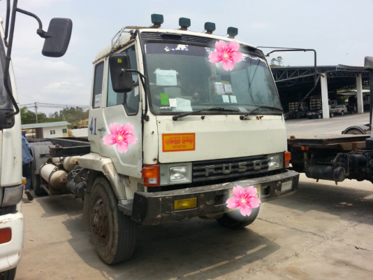 ขายรถบรรทุก 10 ล้อหัวลาก MITSUBISHI FN527 FN528 มีใส่เครื่องแดวู 320 กับเครื่องเดิม ราคา 470000