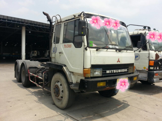 ขายรถบรรทุก 10 ล้อหัวลาก MITSUBISHI FN527 FN528 มีใส่เครื่องแดวู 320 กับเครื่องเดิม ราคา 470000
