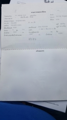 รถฮีโน่ 6 ล้อ บรรทุกน้ำ FG1J 220 แรงม้า. ปี 49.   ( รถวิ่ง 35x,xxx กม. )     สนใจติดต่อ  081 - 6079515