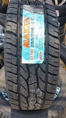 ขายยางใหม่ 255/70/15 ปี16 MAXXIS BRAVO A/T 700  4เส้น 11800