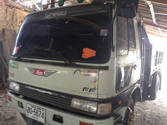 6 ล้อดั้ม 195 แรง HINO FF3HGKD-10150 ภาษีเต็ม เล่มพร้อม