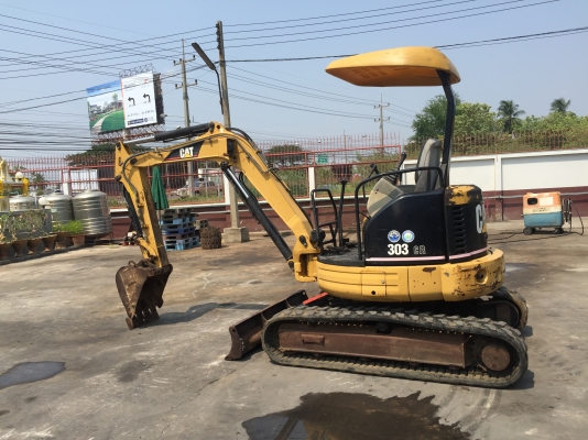 รถขุด CAT 303CSR REGA มือสองนำเข้าจากญี่ปุ่น พร้อมใช้งาน