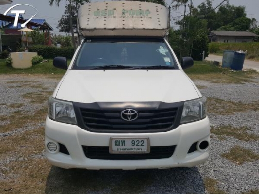 HILUX VIGO ปี2012 ประกันชั้น1 เครื่อง2.7ติดแก๊สLPGที่ศูยน์ ประกันชั้น1