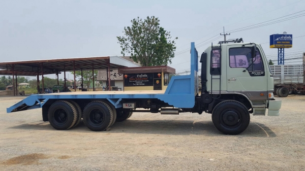 ขาย HINOFM3H หางบรรทุกแบ็คโฮ ขาย HINOFM3H หางบรรทุกแบ็คโฮ