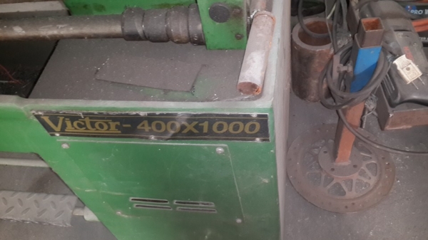 เครื่องกลึง victor 400 &times; 1000 นิ้วมิล อุปกรณ์ยกชุด 0814583376 เอก