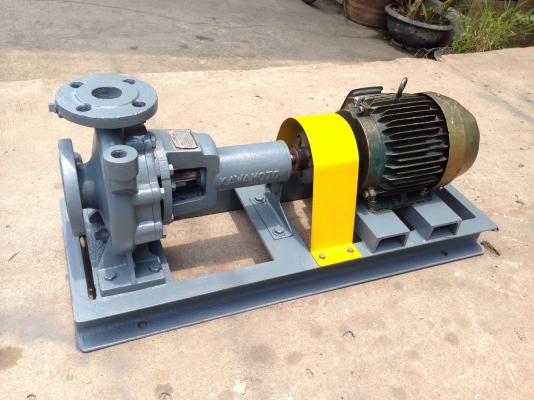 ขายปั้มน้ำหอยโข่ง Kawamoto ใบพัดทองเหลือง ขนาดเข้า 2นิ้ว ออก 1.5นิ้ว made in Japan ใส่กับมอเตอร์ 2HP. 380V สภาพดี พร้อมใช้งาน