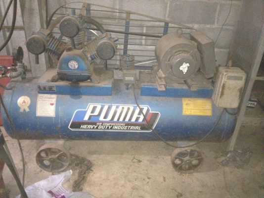 เครื่องมือพร้อมเปิดร้านปะยางได้เลยครบ 130,000  บาท