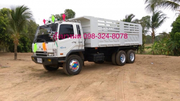 ขายรถบรรทุก MITSUBISHI M6 เครื่องเดิม 260 แรง ปี 48 กระบะดัมพ์สามมิตรแท้ ยางเต็ม แอร์พร้อม มีระบบลากพ่วง ทะเบียนพร้อม