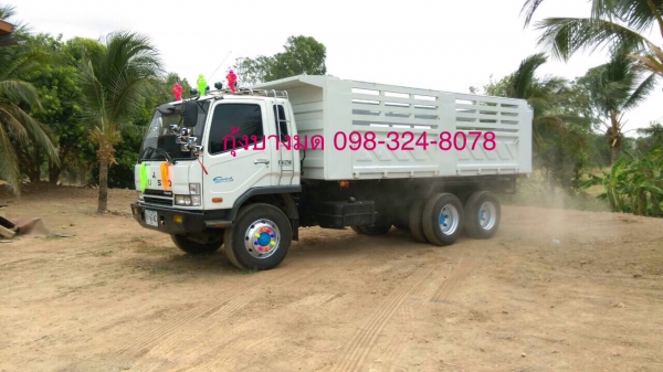ขายรถบรรทุก MITSUBISHI M6 เครื่องเดิม 260 แรง ปี 48 กระบะดัมพ์สามมิตรแท้ ยางเต็ม แอร์พร้อม มีระบบลากพ่วง ทะเบียนพร้อม