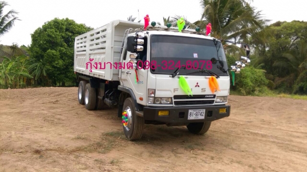 ขายรถบรรทุก MITSUBISHI M6 เครื่องเดิม 260 แรง ปี 48 กระบะดัมพ์สามมิตรแท้ ยางเต็ม แอร์พร้อม มีระบบลากพ่วง ทะเบียนพร้อม