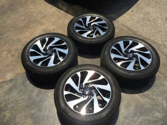 ล้อ honda civic fc ขอบ 16 พร้อมยางป้ายแดง ชุดล่ะ 18500