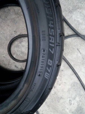 215/45R17 DUNLOP DIRAZZA DZ101 ชุด 4 เส้น tel.081-4273941 ไอดีไลน์ 0814273941