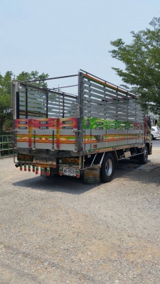 ขายรถบรรทุกหกล้อ ISUZU FTR เครื่อง 240 แรง ปี 56 กระบะคาร์โก้ยาว 6.30 เมตร อู่เปี๊ยกบ้านโป่ง ยางเต็ม ภายในสวย ไมล์ 116,xxx